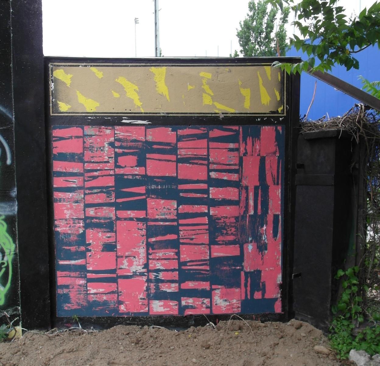 Ludwig Schult - Wandmalerei Berghain Pulboy 2,5mx2,5m - Berlin16